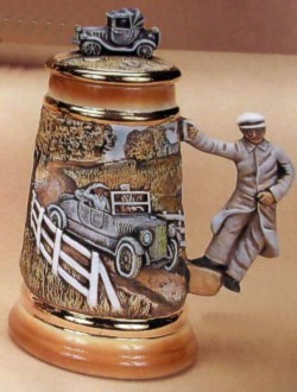 Antique Car Stein