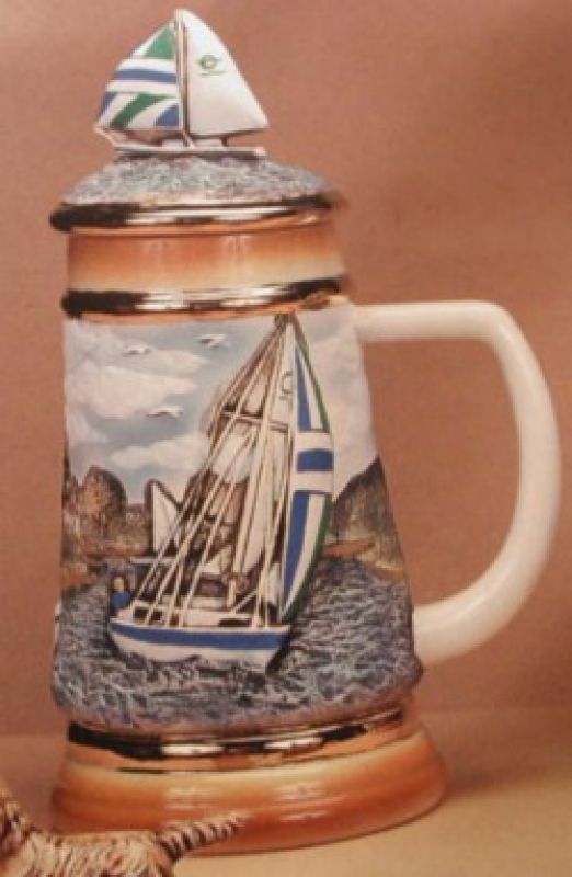 Sailboat Stein