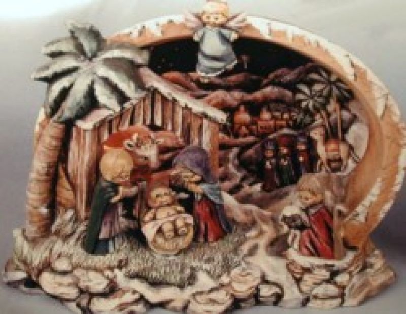 Nativity Frame & Characters