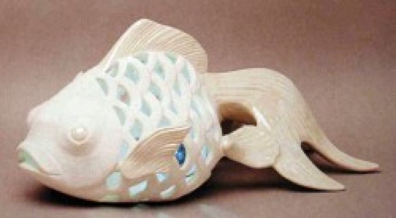 Doe Fish Lantern with cutouts