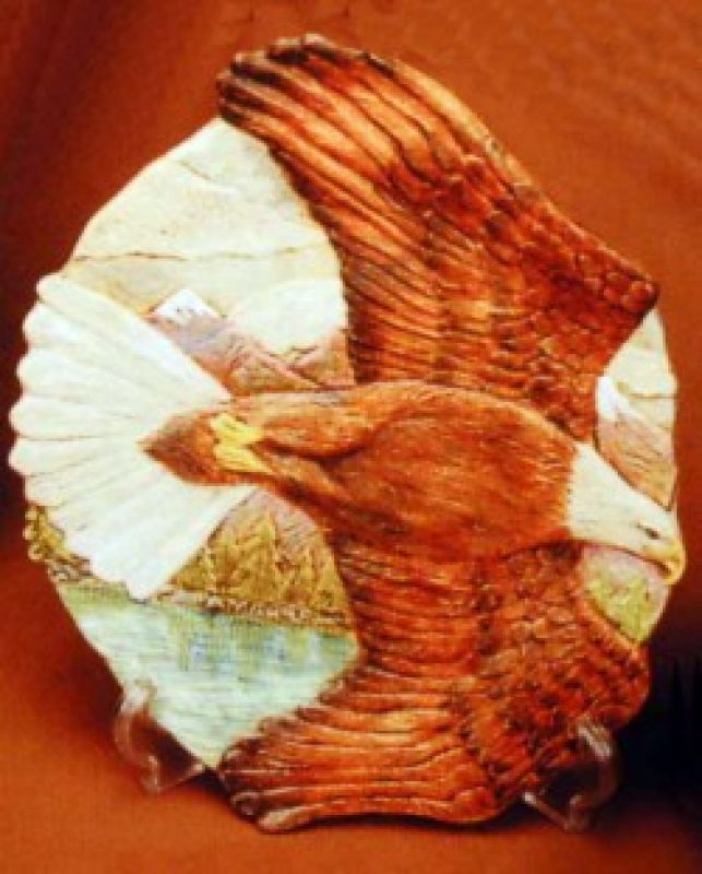 Flying Eagle Plate