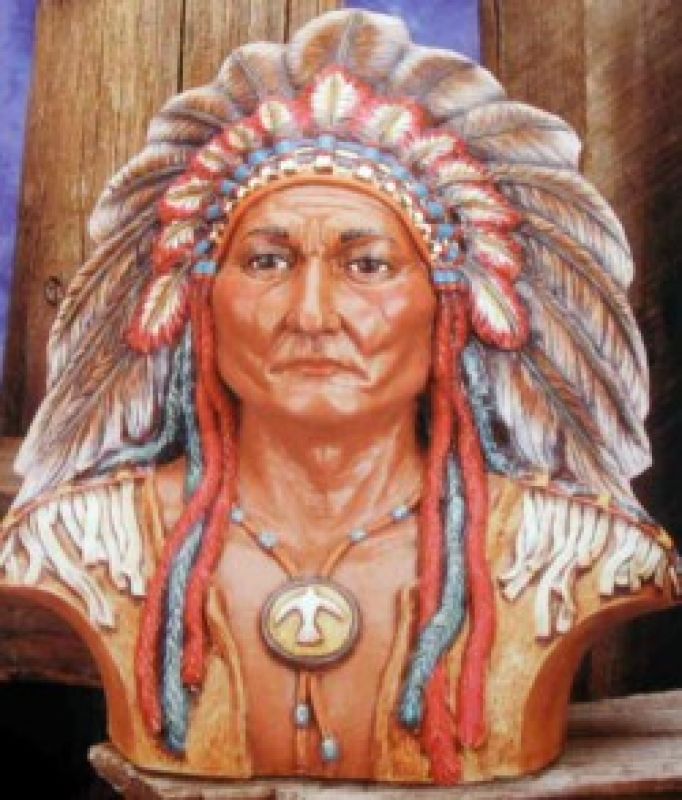 Bust Of Sitting Bull