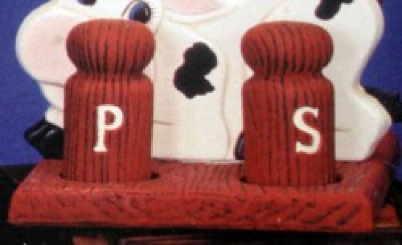 Wooden Salt & Pepper set (no stand)