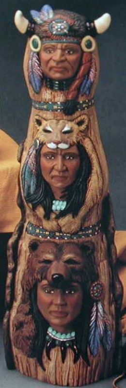Wood Totem 22