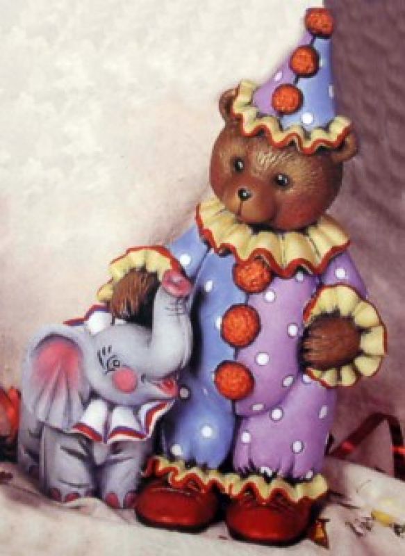 Bobo Clown Col-A-Bear
