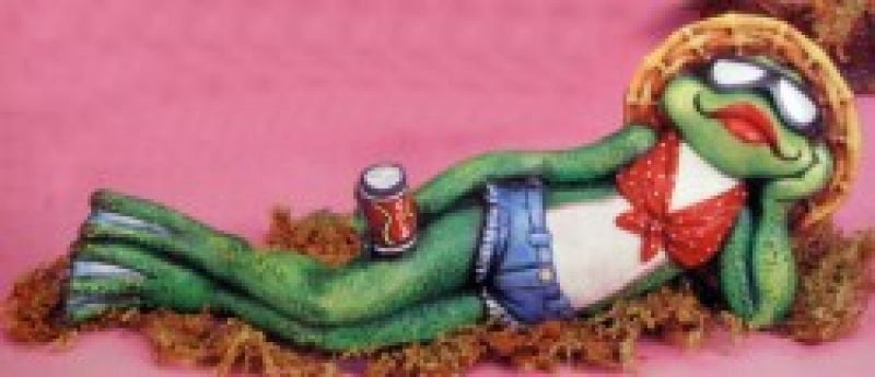 Lazy Girl Frog
