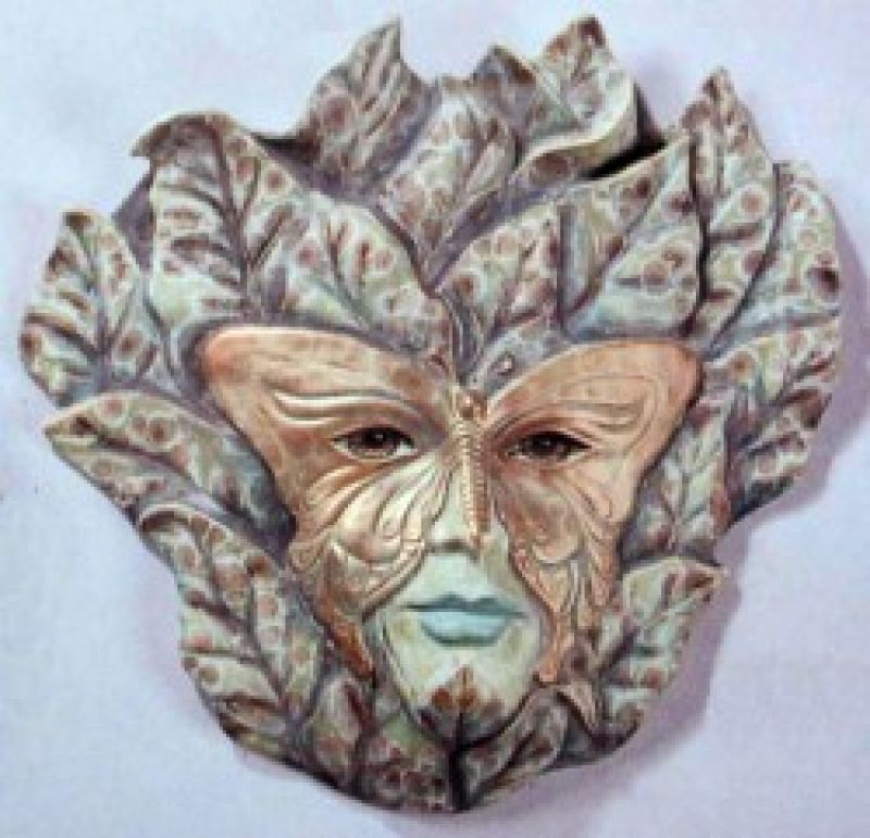 Butterfly & Leaf Mask
