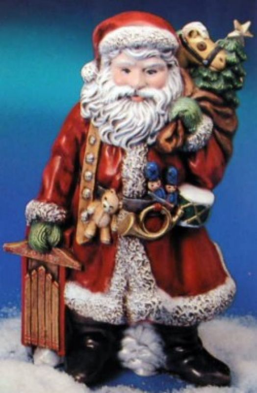 Santa W/Sled