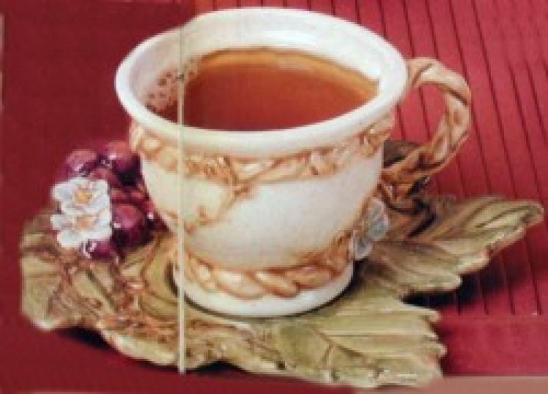 Fruit N Vine Teacup and Saucer