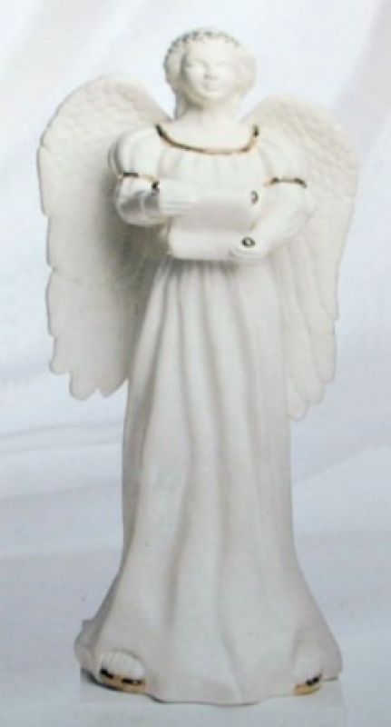Classic Angel with scroll