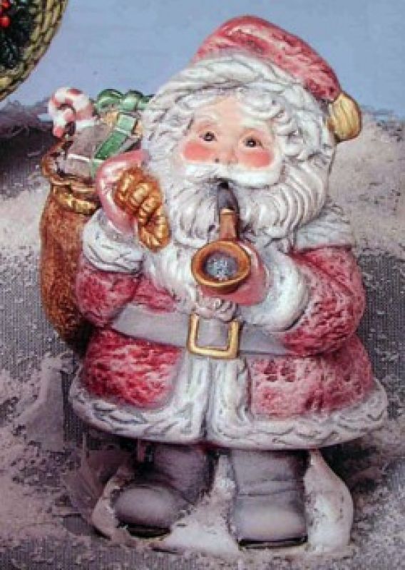 Grm Drop Santa W/Pipe