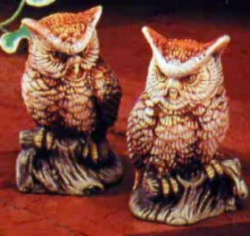 Two Owls (set of 2)