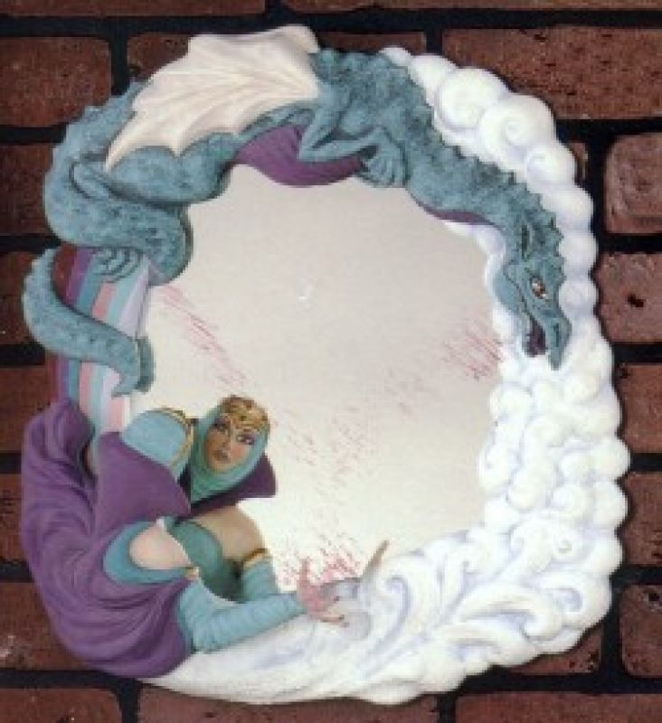 Magical Wall Mirror with queen attachment