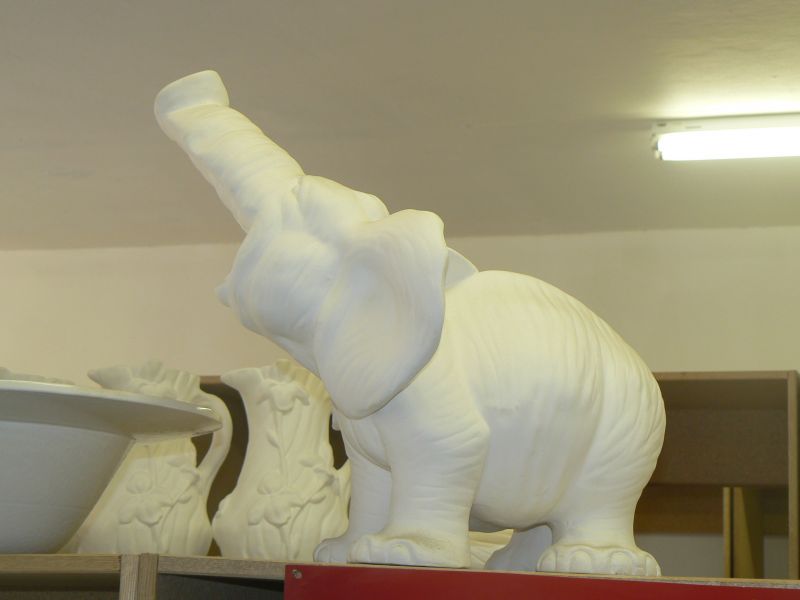 Dumbo Elephant with Trunk Up