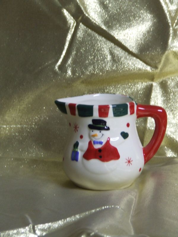 Snowman Milk Jug