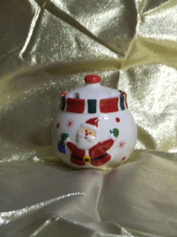 Snowman Sugar Bowl