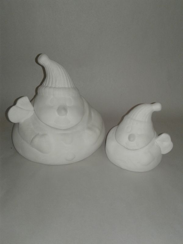 Snowman Sweet Jar Large only