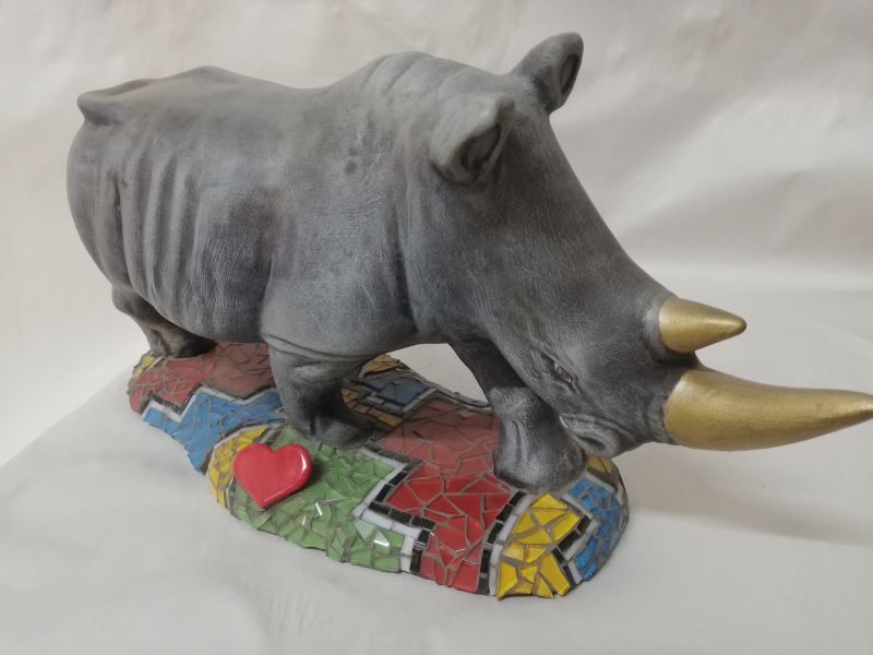 Large Rhino on Base