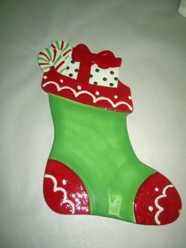 Flat Christmas Stocking