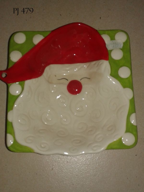 Square Santa Sweet Dish