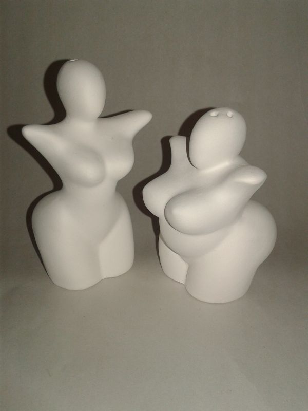 Fat Lady Salt & Pepper set