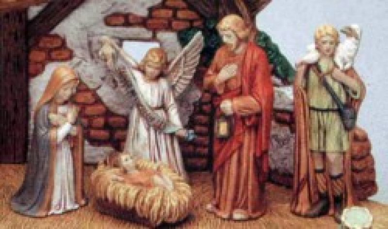 Nativity Holy Family 3p Med - only sold with set