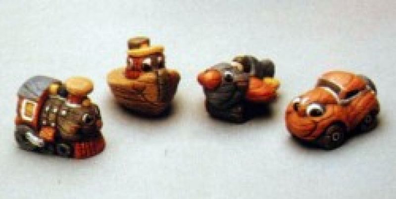 Wooden Toy (2.5-5cm) (set of 4)