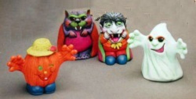 Ghosts (set of 4)