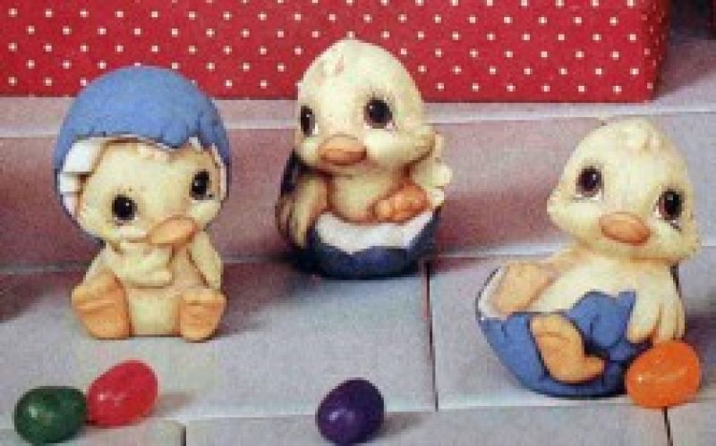 Ducks In Shell (set of 3)