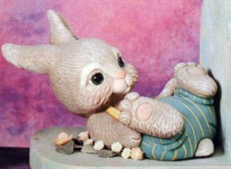 Boy Bunny For Bookend