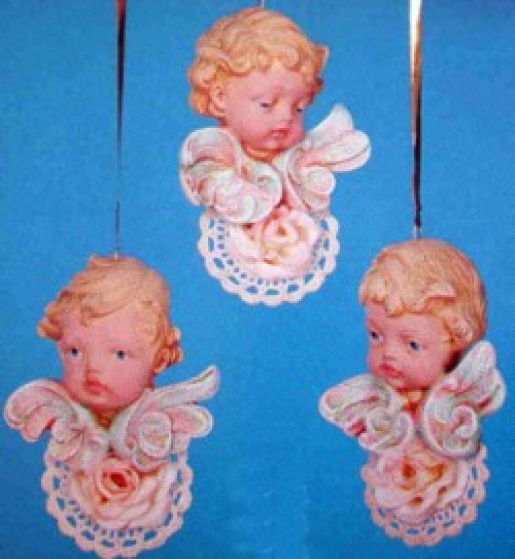 Cherub Ornament (set of 3)