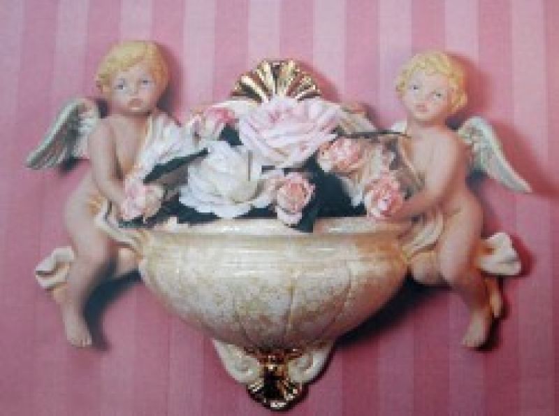 Cherub Wall Planter