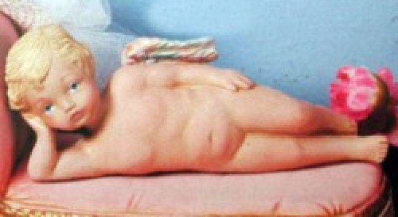 Cherub Lying On Side