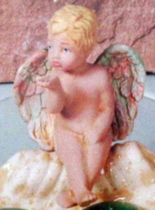 Cherub Blowing Kiss