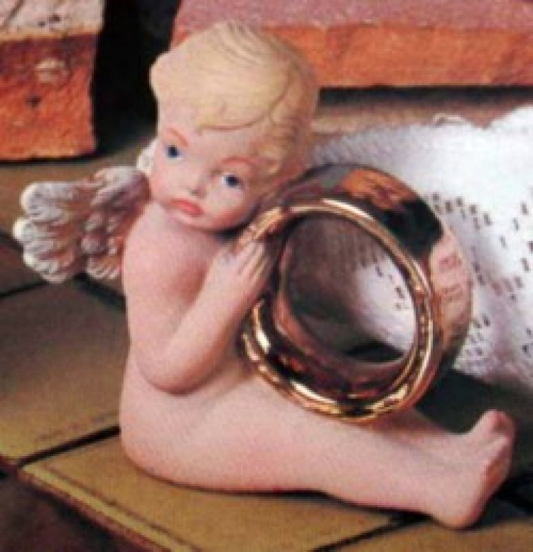 Cherub Serviette Rings