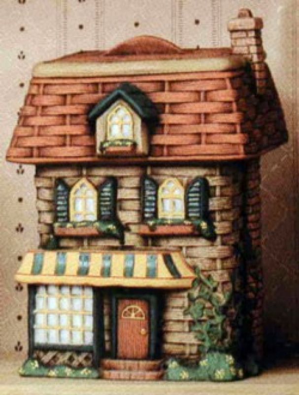 Wicker Store With Lid