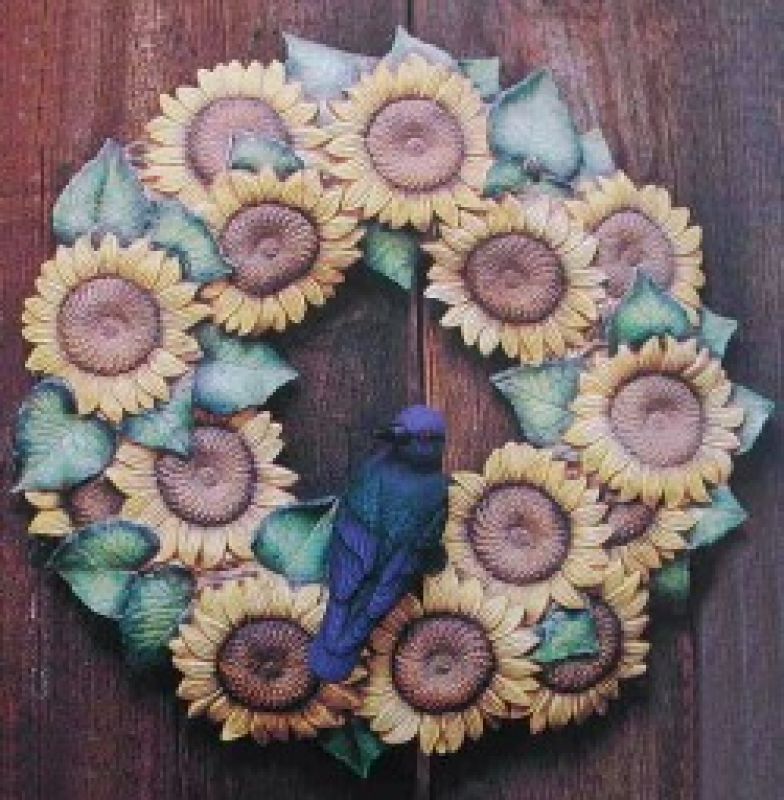 Sunflower Wreath