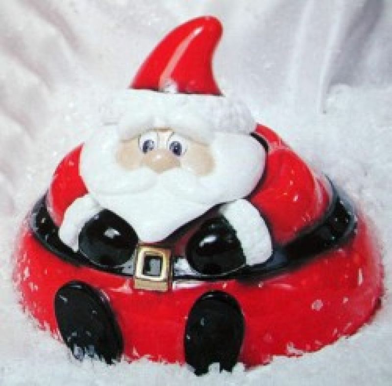 Santa Candy Dish