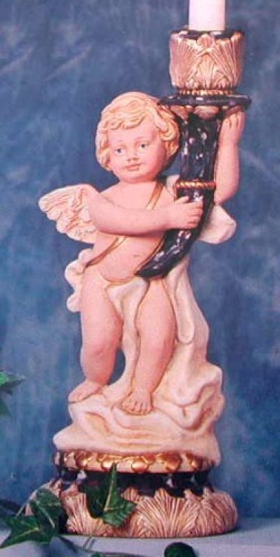 Cherub Candleholder