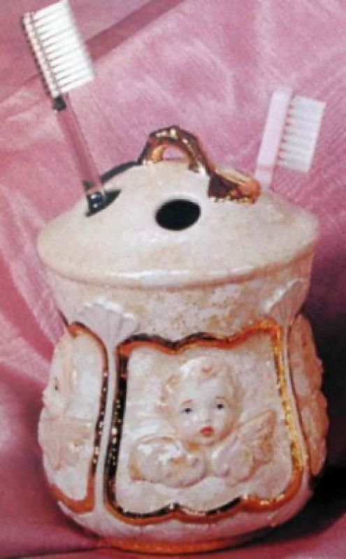 Cherub Toothbrush Holder