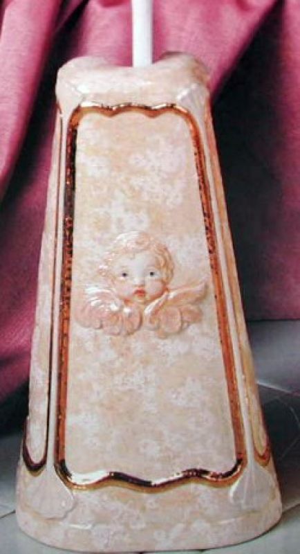 Cherub Toilet Brush Holder