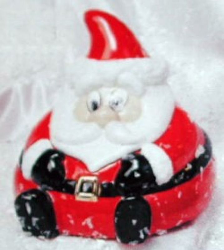 Santa Candy Jar Small