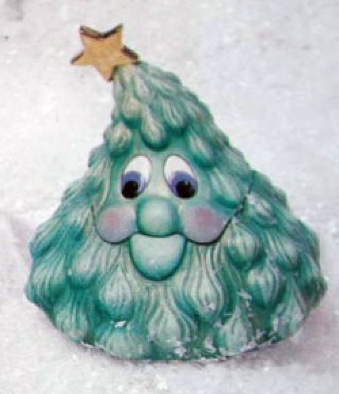 Christmas Tree Candy Jar Small
