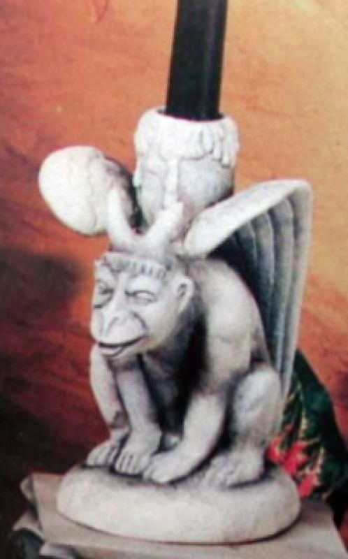 Spitting Gargoyle Candle