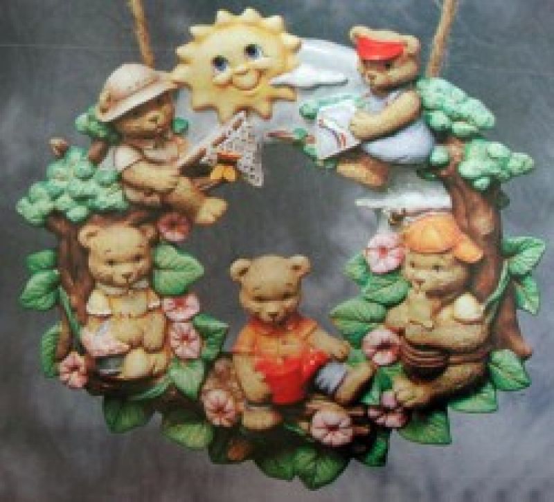 Bear Wreath
