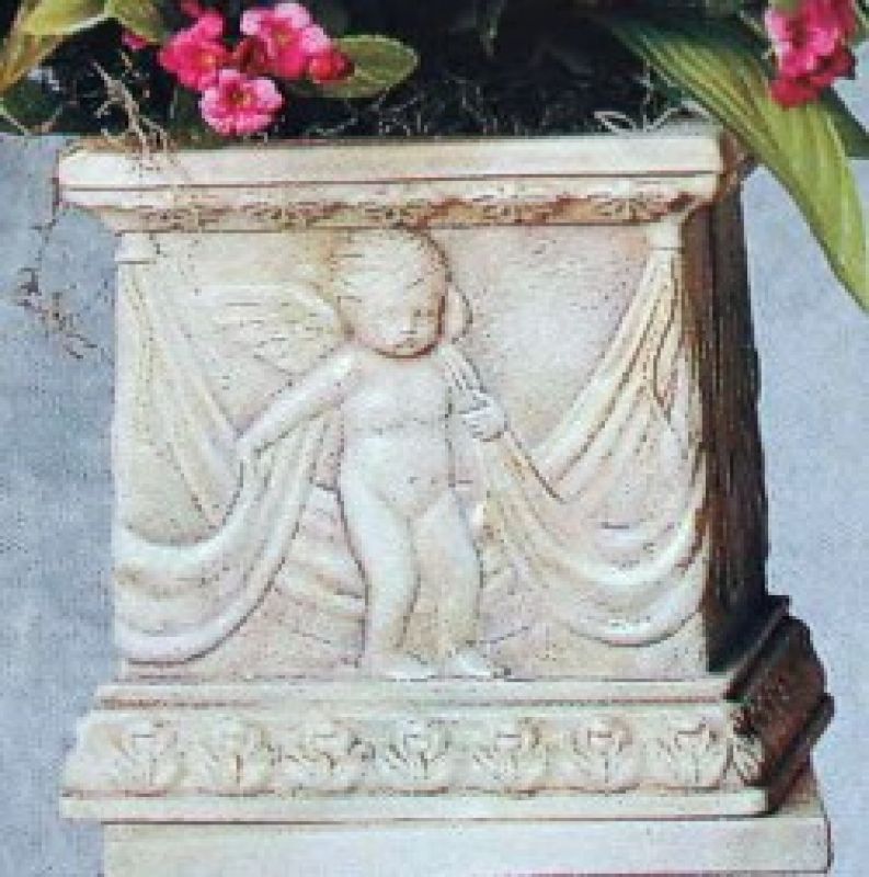 Cherub Planter Square
