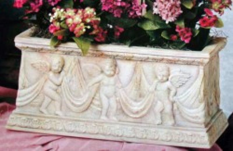Cherub Planter Rectangle