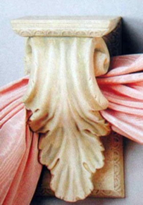 Shelf Drapery Bracket