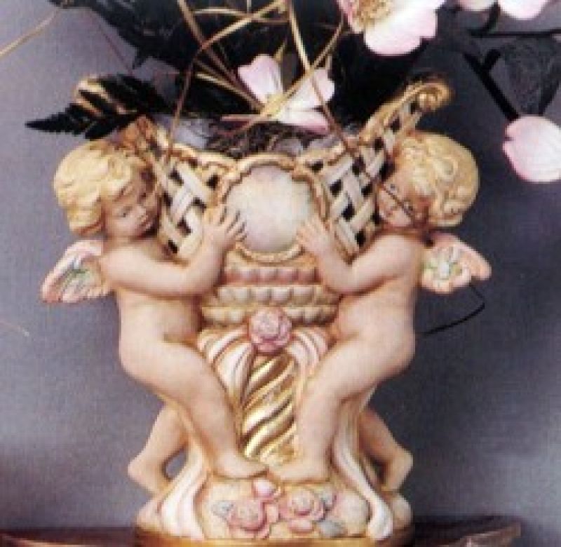 Cherub Holding Vessel