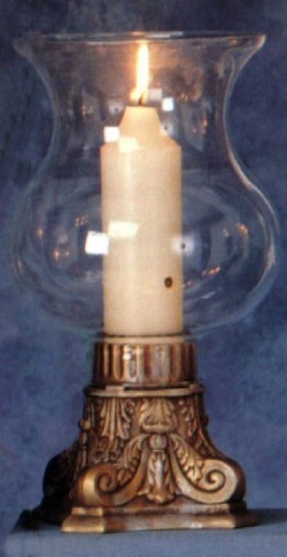 Victorian Hurricane Candleholder (glass top not included)